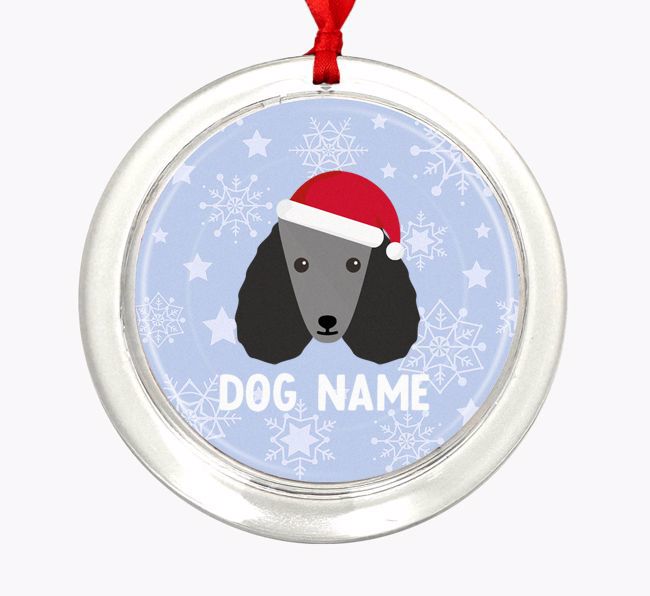 Snowflake: Personalized {breedFullName} Christmas Decoration